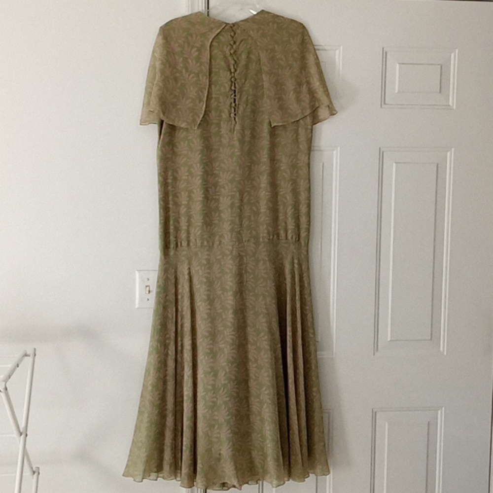 Rare 1970's Silk Anna Weatherly 1920's style Dress. - Picture 4 of 13